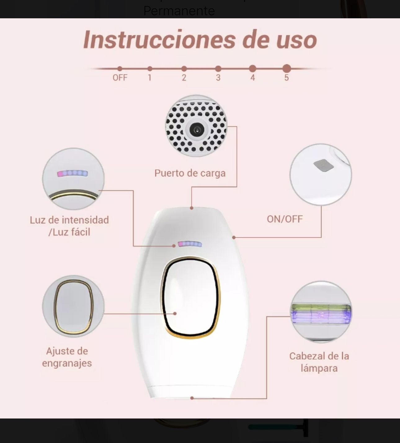 Depiladora laser Ipl Permanente Corporal