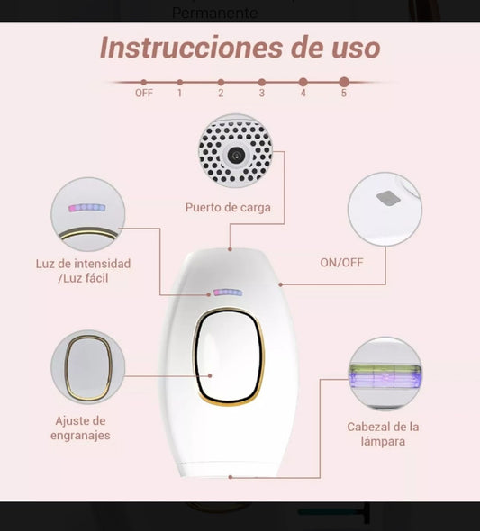 Depiladora laser Ipl Permanente Corporal