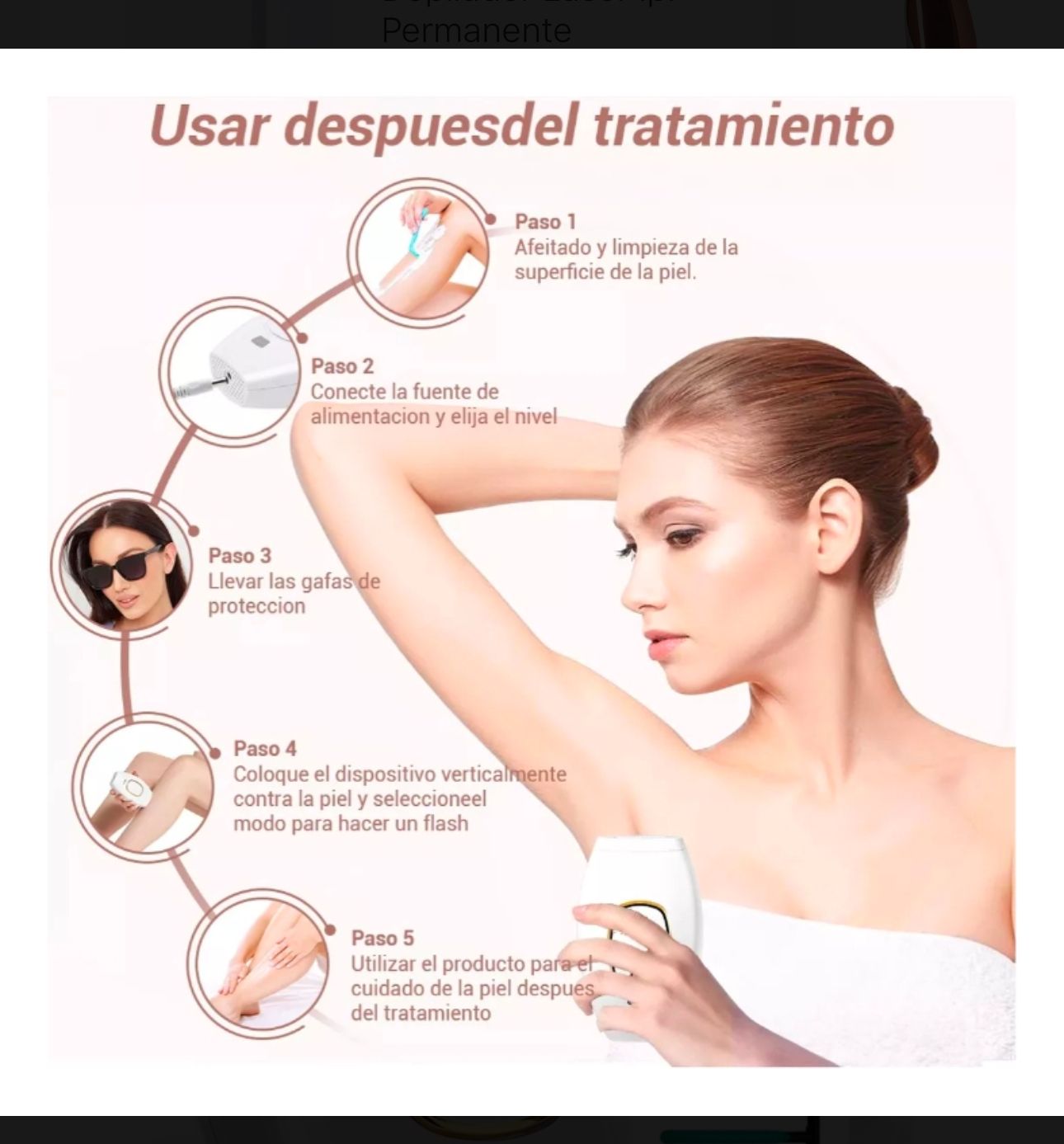 Depiladora laser Ipl Permanente Corporal